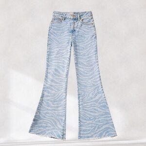 Wrangler Wanderer 622 Flare Jeans | Laser Tiger Print | Women’s